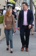 MOLLY QUINN Out for Lunch at Wally