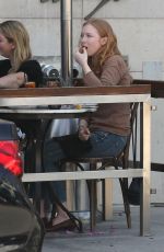 MOLLY QUINN Out for Lunch at Wally