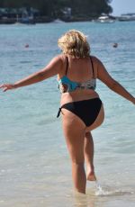 NADIA ESSEX in Bikini at a Beach in Barbados 03/16/2018
