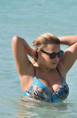 NADIA ESSEX in Bikini at a Beach in Barbados 03/16/2018