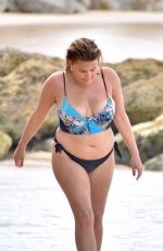 NADIA ESSEX in Bikini at a Beach in Barbados 03/16/2018