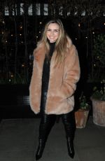 NADINE COYLE Leaves Chiltern Firehouse in London 03/24/2018