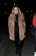NADINE COYLE Leaves Chiltern Firehouse in London 03/24/2018
