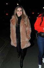 NADINE COYLE Leaves Chiltern Firehouse in London 03/24/2018