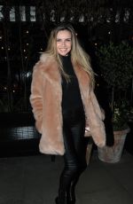 NADINE COYLE Leaves Chiltern Firehouse in London 03/24/2018