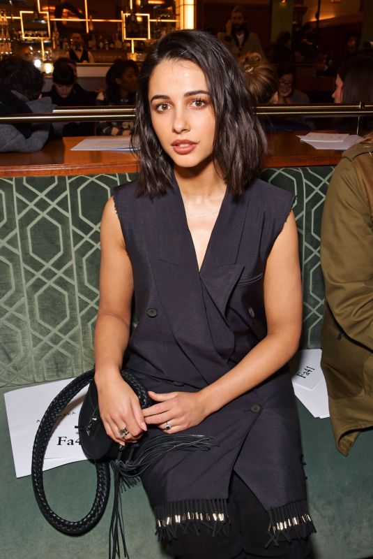 NAOMI SCOTT at Altuzarra Show at Paris Fashion Week 03/03/2018
