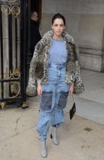 NAOMI SCOTT at Stella McCartney Show at Paris Fashion Week 03/05/2018