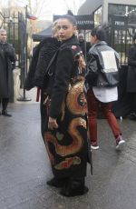 NAOMI SCOTT at Valentino Fashion Show at PFW in Paris 03/04/2018