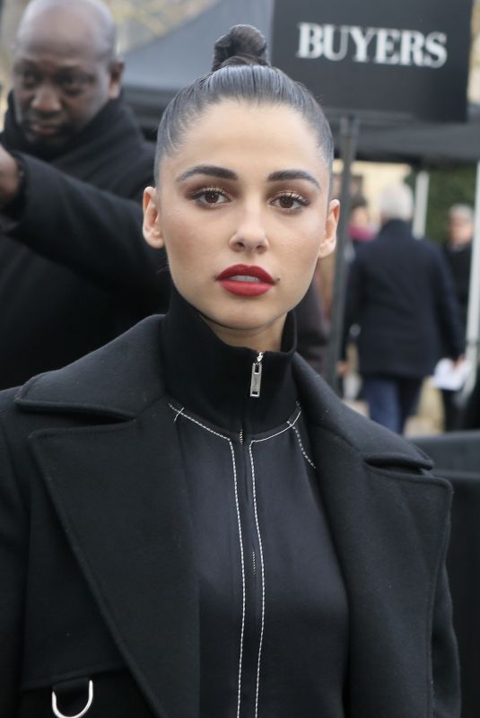 NAOMI SCOTT at Valentino Fashion Show at PFW in Paris 03/04/2018