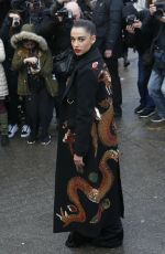 NAOMI SCOTT at Valentino Show at Paris Fashion Week 03/04/2018