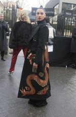 NAOMI SCOTT at Valentino Show at Paris Fashion Week 03/04/2018