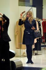 NATALIA BUSH Out Shopping in Milan 03/23/2018