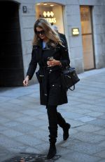 NATALIA BUSH Out Shopping in Milan 03/23/2018