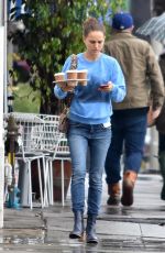 NATALIE PORTMAN in Jeans Out for Coffee in Los Feliz 03/22/2018