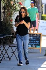 NATALIE PORTMAN in Jeans Out in Los Angeles 03/27/2018