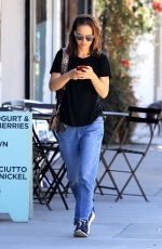 NATALIE PORTMAN in Jeans Out in Los Angeles 03/27/2018