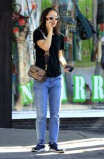 NATALIE PORTMAN in Jeans Out in Los Angeles 03/27/2018