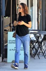 NATALIE PORTMAN in Jeans Out in Los Angeles 03/27/2018