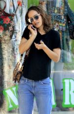 NATALIE PORTMAN in Jeans Out in Los Angeles 03/27/2018
