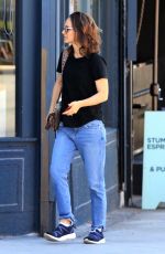 NATALIE PORTMAN in Jeans Out in Los Angeles 03/27/2018