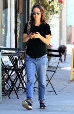 NATALIE PORTMAN in Jeans Out in Los Angeles 03/27/2018