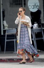 NATALIE PORTMAN Out for Coffee in Los Angeles 03/08/2018