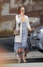 NATALIE PORTMAN Out for Coffee in Los Angeles 03/08/2018