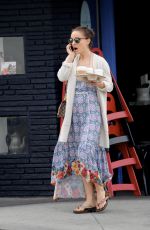 NATALIE PORTMAN Out for Coffee in Los Angeles 03/08/2018