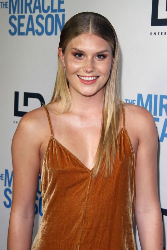 NATALIE SHARP at The Miracle Season Special Screening in Beverly HIlls 03/27/2018