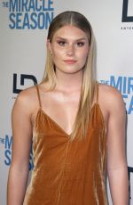 NATALIE SHARP at The Miracle Season Special Screening in Beverly HIlls 03/27/2018