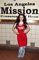NATASHA BLASICK at Los Angeles Mission Easter Celebration 03/30/2018
