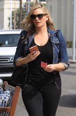 NATASHA HENSTRIDGE Out for Lunch in Beverly Hills 03/09/2018