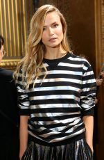 NATASHA POLY at Balmain Fashion Show at Paris Fashion Week 03/02/2018