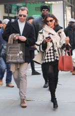 NATHALIE KELLEY Arrives at AOL Build in New York 03/23/2018