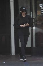 NAYA RIVERA Leaves a Bank in Los Angeles 03/30/2018