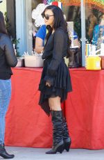 NAYA RIVERA Out on St. Patrick’s Day in Los Angeles 03/17/2018