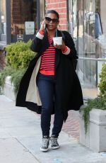 NIA LONG Out and About in Beverly Hills 03/24/2018