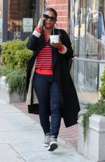 NIA LONG Out and About in Beverly Hills 03/24/2018
