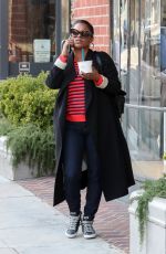 NIA LONG Out and About in Beverly Hills 03/24/2018