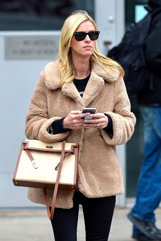 NICKY HILTON Out and About in New York 03/28/2018