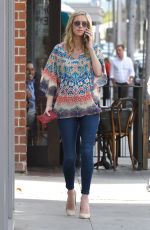 NICKY HILTON Out Stopping in Beverly Hills 03/19/2018