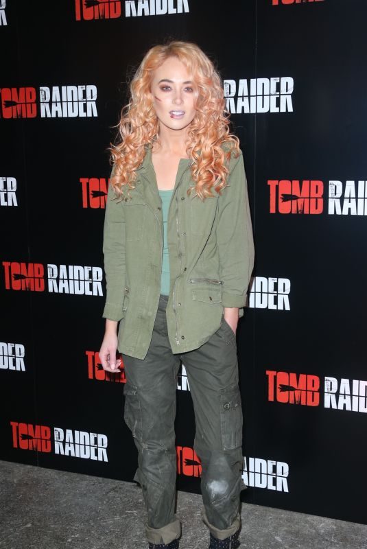 NICOLA HUGHES at Tomb Raider Themed Escape the Room in London 03/08/2018