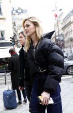 NICOLA PELTZ Out and About in Paris 03/02/2018