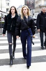 NICOLA PELTZ Out and About in Paris 03/02/2018
