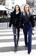 NICOLA PELTZ Out and About in Paris 03/02/2018