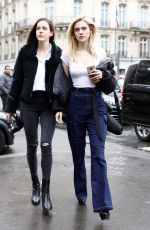 NICOLA PELTZ Out and About in Paris 03/02/2018