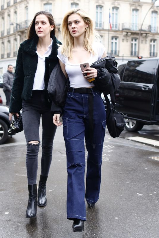 NICOLA PELTZ Out and About in Paris 03/02/2018