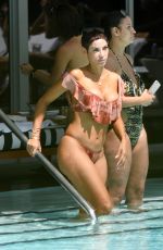 NICOLE MURPHY in Bikini at a Pool in Miami Beach 03/11/2018