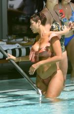 NICOLE MURPHY in Bikini at a Pool in Miami Beach 03/11/2018