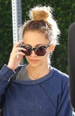NICOLE RICHIE Heading to a Gym in Los Angeles 03/19/2018